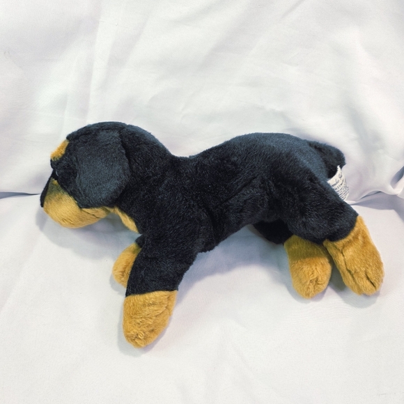 Russ Yomiko Classics Rottweiler Dog Plush Stuffed Toy Realistic 14 Inch - Picture 4 of 10